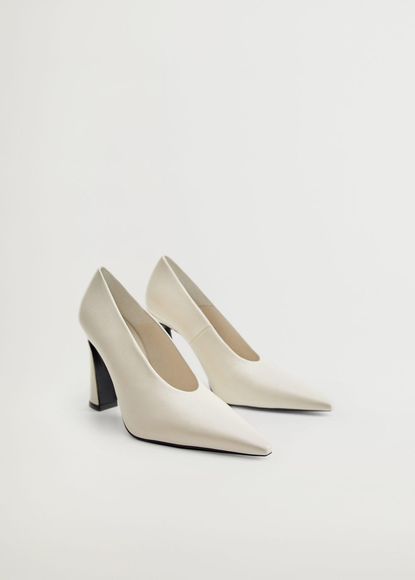 The 14 Best White Heels and How to Wear Them | Who What Wear