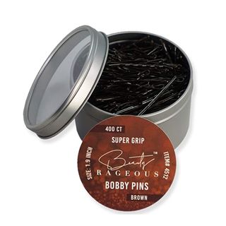 Beauty Rageous + Super Grip Brown Bobby Pins in Brown