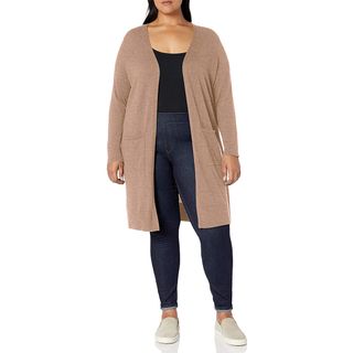 Amazon Essentials + Longer Length Cardigan Sweater