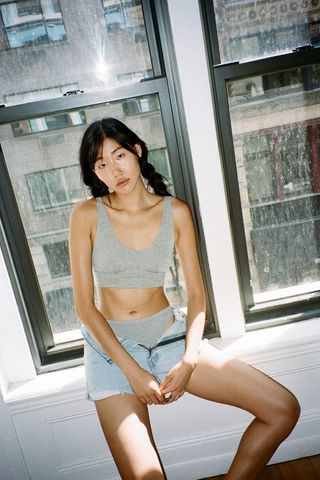 Out From Under + Recycled Cotton Long Line Bralette