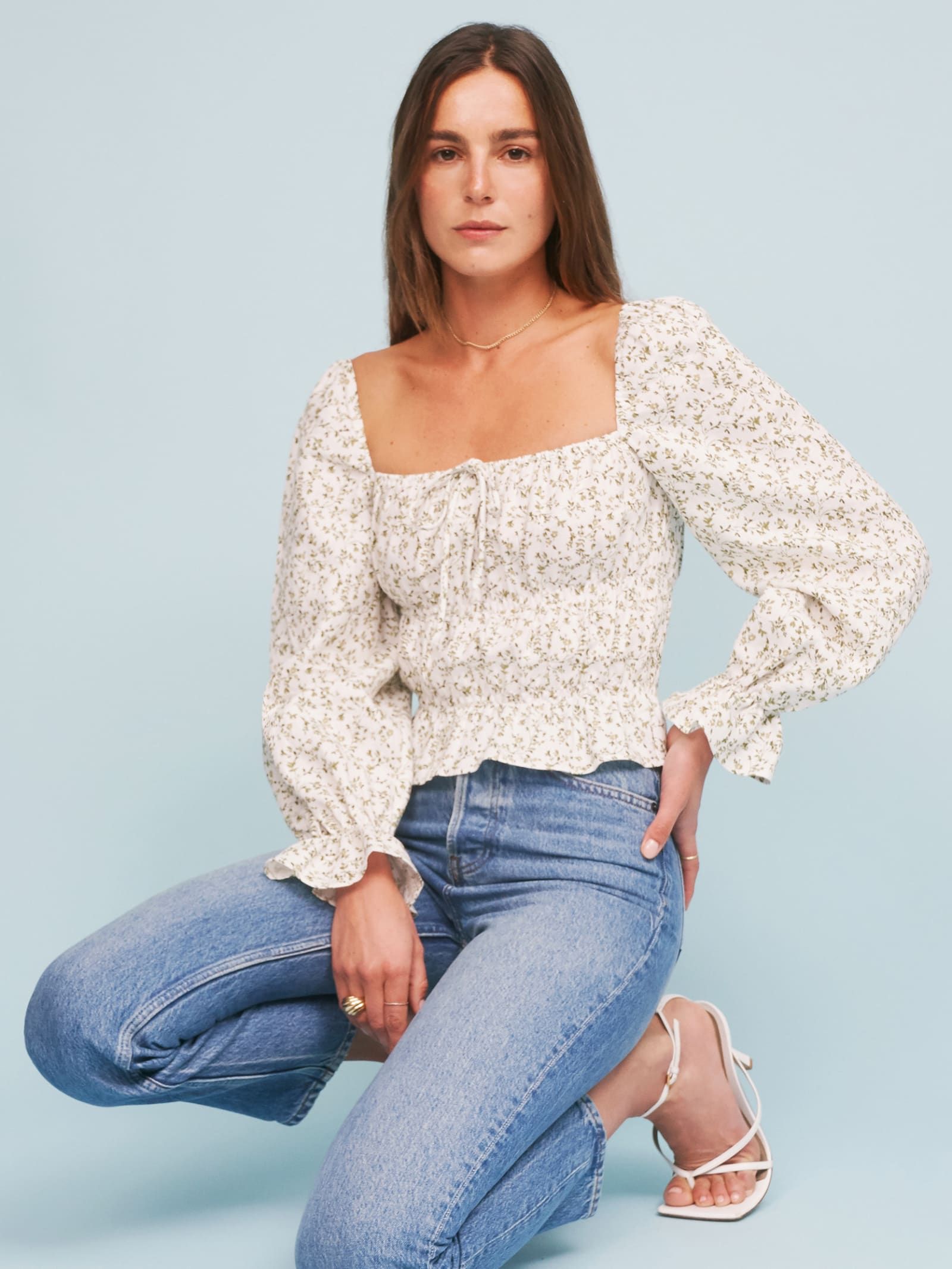 Reformation's Next Sellout Top Is Very Bridgerton | Who What Wear