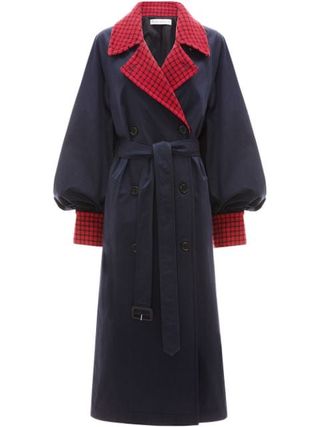 JW Anderson + Puff-Sleeve Trench Coat