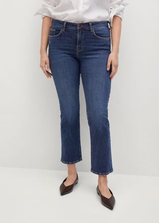 Violeta by Mango + Bootcut Flare Jeans