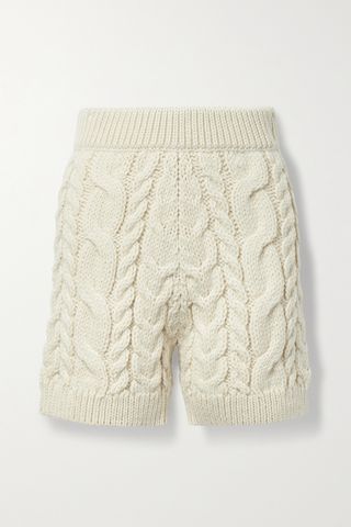 Mr Mittens + Cable Knit Shorts