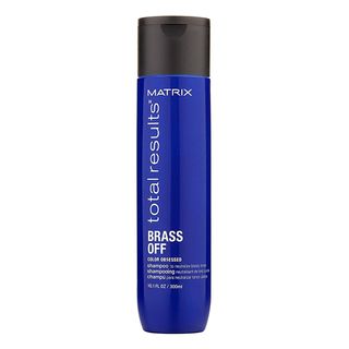 Matrix + Total Results Brass Off Color Depositing Blue Shampoo