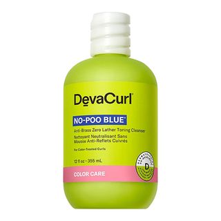 DevaCurl + No-Poo Blue Anti-Brass Zero Lather Curl Cleanser
