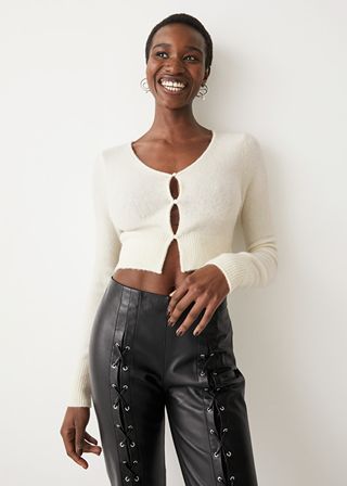 
Other Stories + Cropped Knit Cardigan