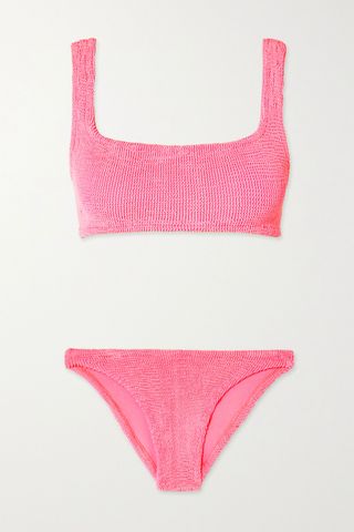 Hunza G + Seersucker Bikini
