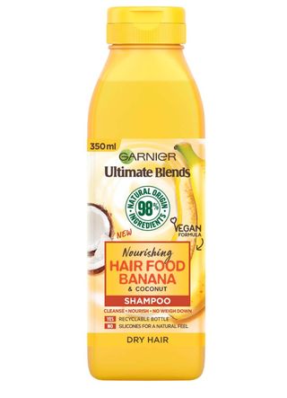 Garnier + Ultimate Blends Nourishing Hair Food Banana Shampoo for Dry Hair