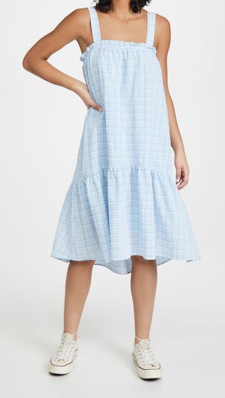 Moon River + Plaid Dress