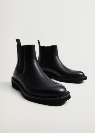Mango + Chelsea Boots With Volume Sole