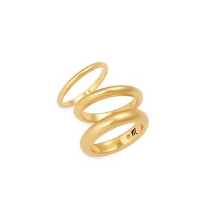 Madewell + Chunky Stacking Ring Set