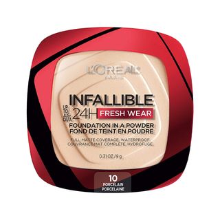 L'Oréal + Infallible Fresh Wear Foundation in a Powder