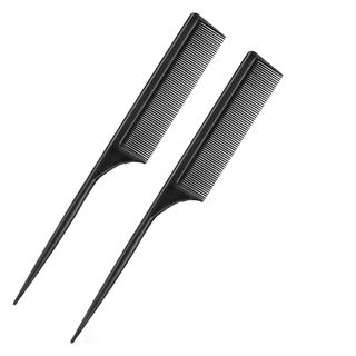 Leinuosen + 2-Pack Black Rat Tail Combs