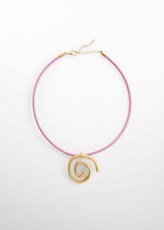 Mango + Spiral Necklace