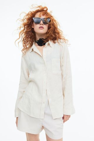 H&M + Linen Shirt