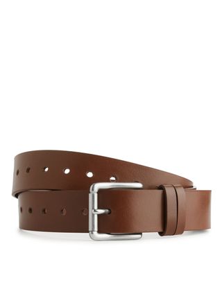 Arket + Perforated Leather Belt