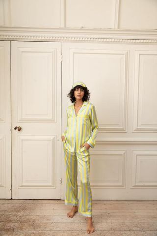 Yolke + Classic Silk Pyjama Set