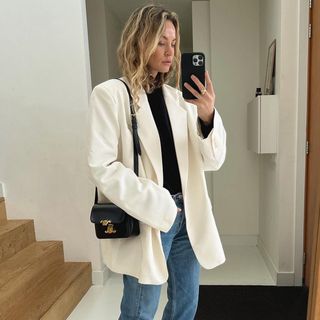Three Outfit Ideas Featuring Cream Loafers - This Blonde's Shopping Bag