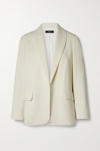 Massimo Dutti + Buttoned Suit Blazer