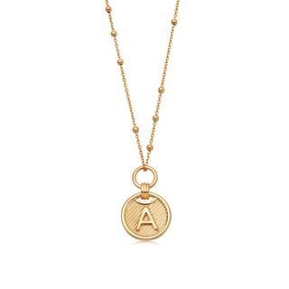 Missoma + Gold Initial Pendant Necklace