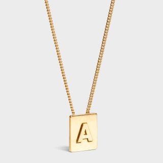 Celine + Alphabet Necklace