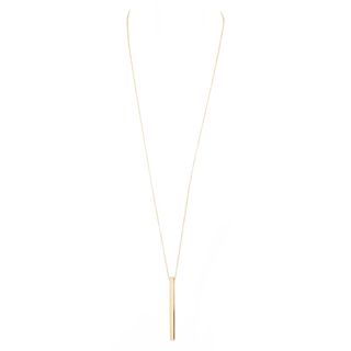 Soko + Thin Bar Pendant Necklace