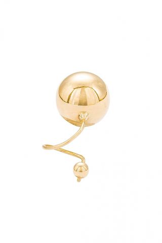Sansoeurs + Double Sphere Gold Earring
