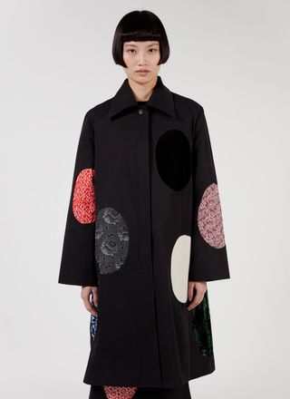 Gentle Wench + J.Kim Coat With Ovals