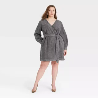Target + Puff Long Sleeve Dress