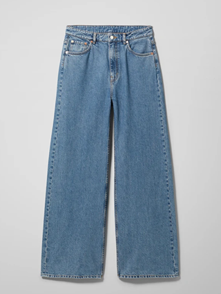 Weekday + Ace High Wide Jeans 90's Blue