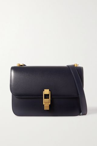 Saint Laurent + Le Carré Leather Shoulder Bag