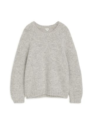 Arket + Chunky Wool Alpaca Jumper