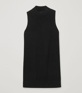 COS + High-Neck Knitted Dress