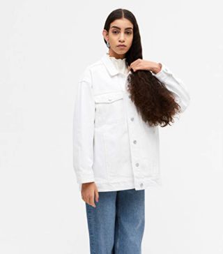 Monki + Oversized Denim Jacket