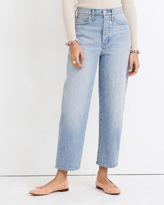 Madewell + Balloon Jeans in Hewes Wash