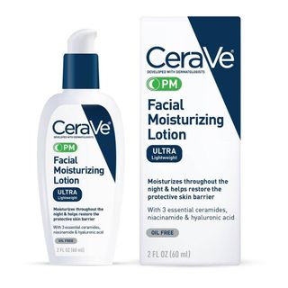 CeraVe + PM Ultra Lightweight Facial Moisturizing Lotion