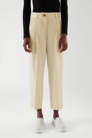 COS + Straight-Leg Contrast Panel Trousers