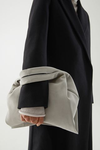 COS + Leather Deconstructed Shopper Bag