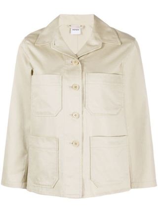 Aspesi + Lightweight Cotton Shirt Jacket
