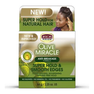 African Pride + Olive Miracle Super Hold and Smooth Edges