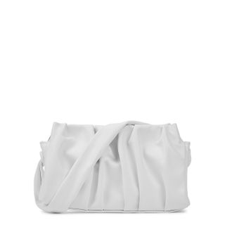 Elleme + Vague White Leather Shoulder Bag