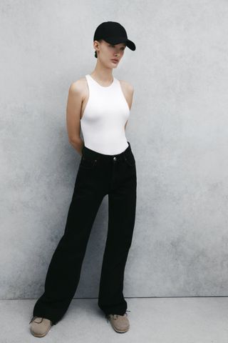 Zara + Halterneck Bodysuit