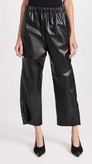 MM6 Maison Margiela + Faux Leather Pants