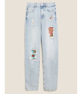 Marks and Spencer + Patch Boyfriend Jeans