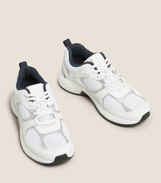 Marks and Spencer + Lace Up Chunky Trainers