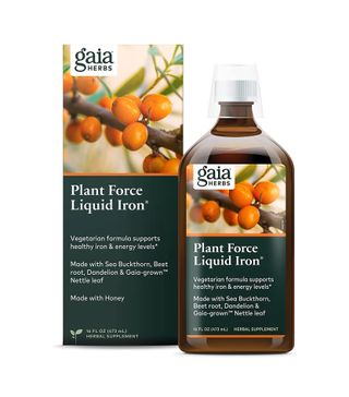 Gaia Herbs + Plant Force Liquid Iron
