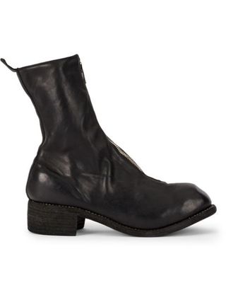 Guidi + Front Zip Ankle Boots