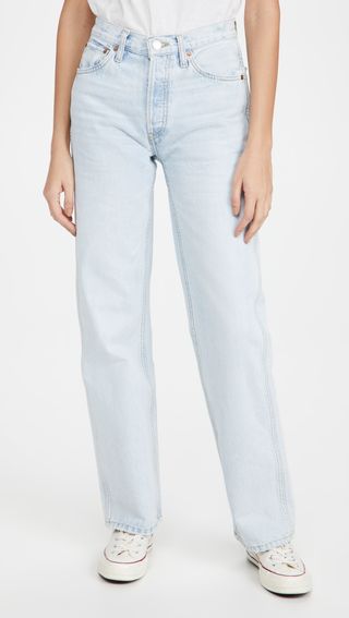 RE/DONE + 90s High Rise Loose Jeans