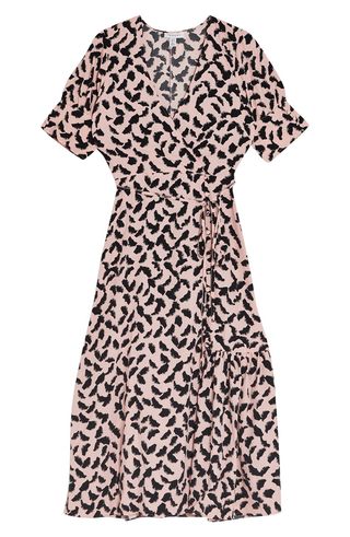 Topshop + Wrap Midi Dress